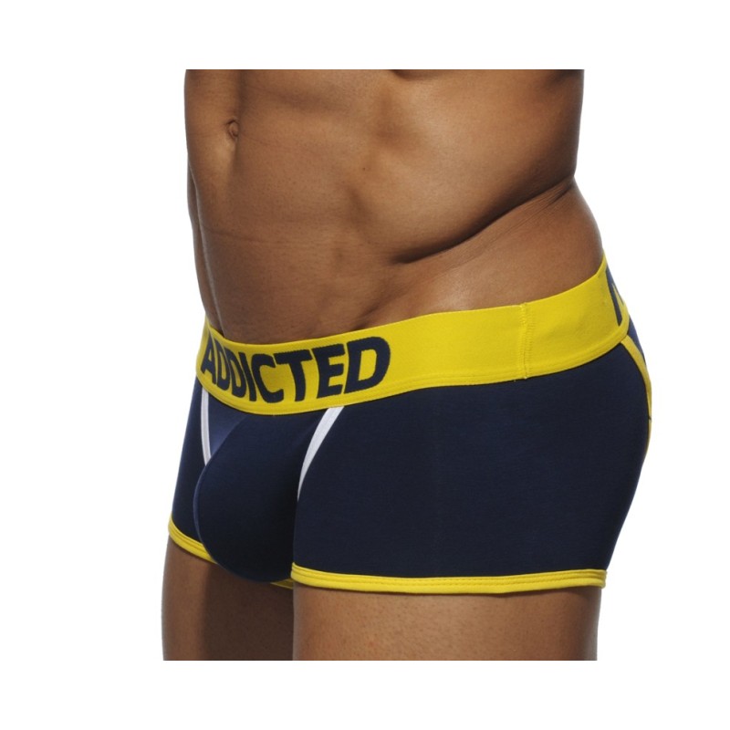 Jockboxer Addicted Bleu, V Bottomless