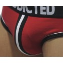 Jockbrief Addicted Rouge, Double Piping Bottomless