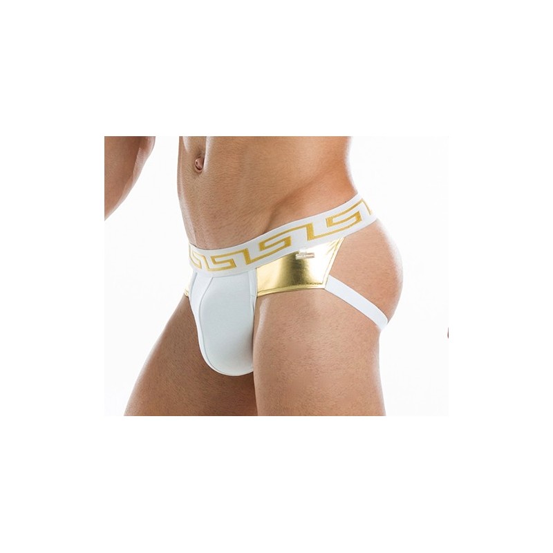 Jockstrap Modus Vivendi Blanc et doré