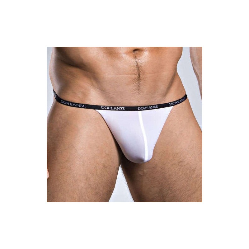 String blanc pour homme