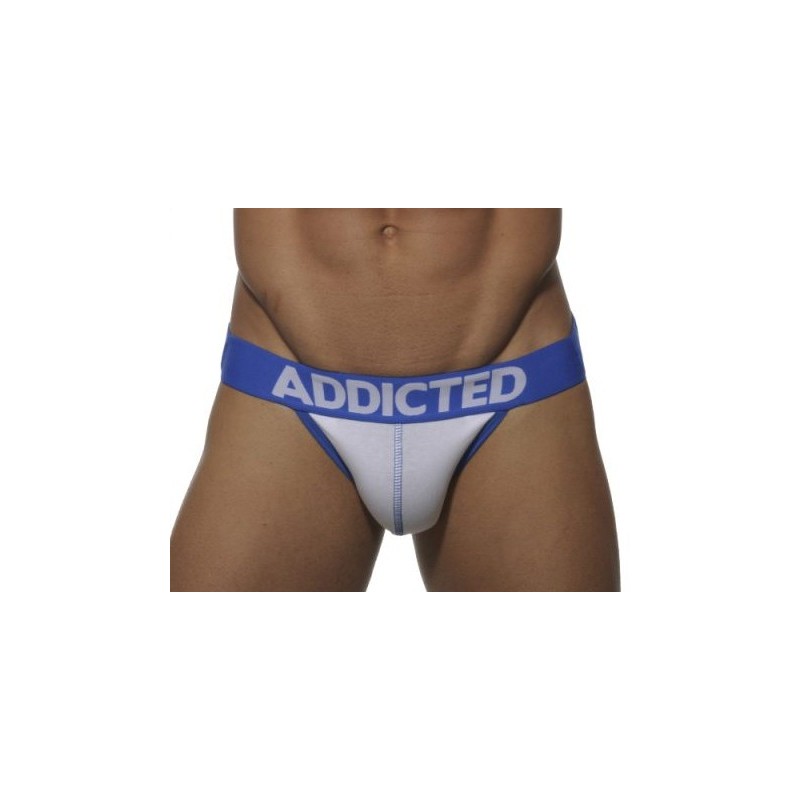 Jockstrap Addicted Blanc, Push Up