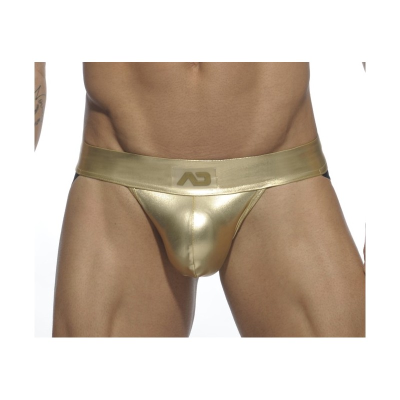 Jockstrap Addicted Metalic Or