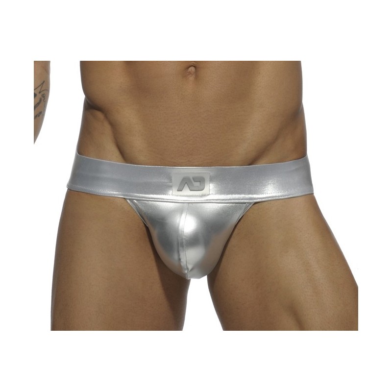 Jockstrap Addicted Metalic Argent