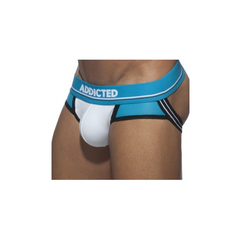 Jockstrap Push up Sport Blanc Addicted