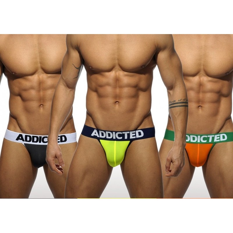 Pack de 3 Lights Jockstraps Addicted