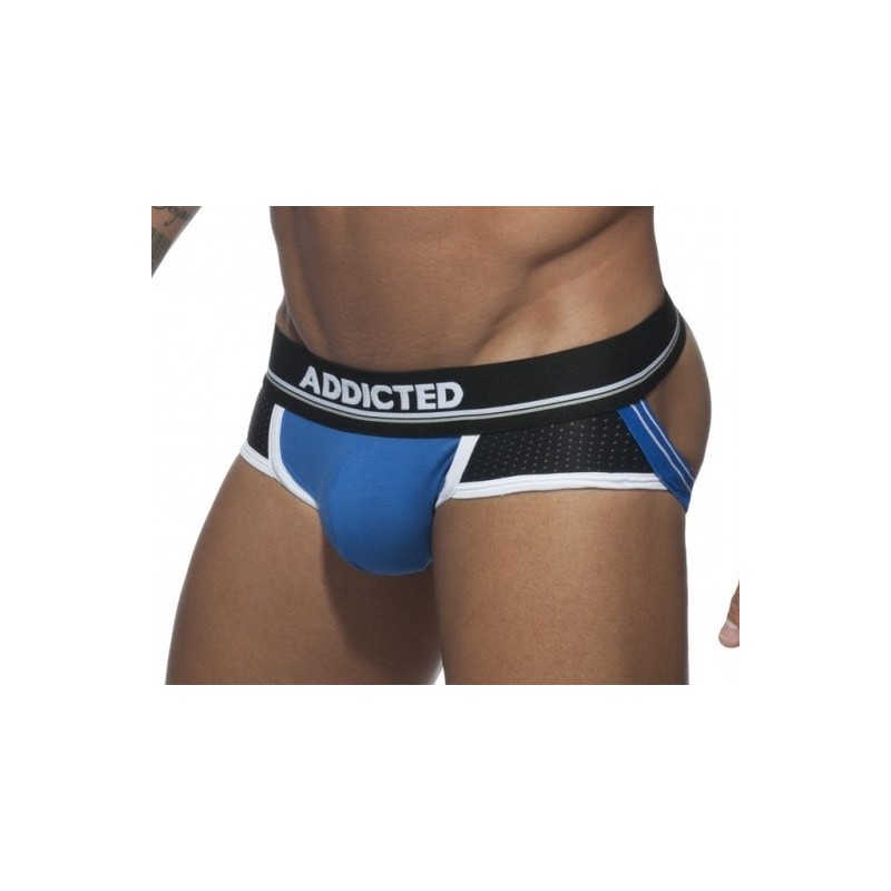 Jockstrap Push up Sport Bleu Royal Addicted