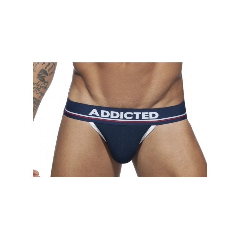 Jockstrap Sport 09 Addicted Bleu Navy