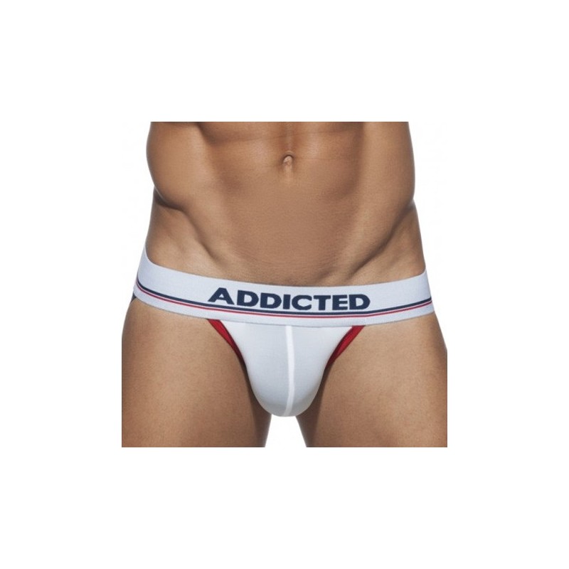 Jockstrap Sport 09 Addicted Blanc 