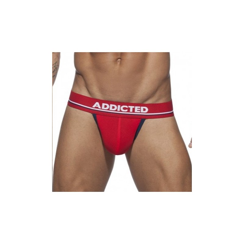 String Sport 09 Thong Addicted rouge