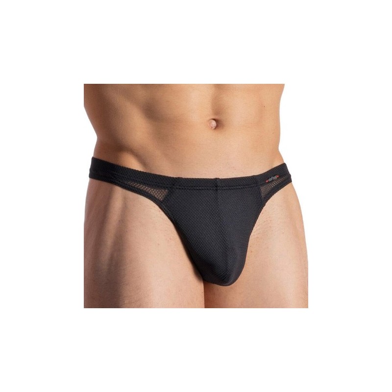 String homme Olaf Benz noir structure alvéolaire RED1964