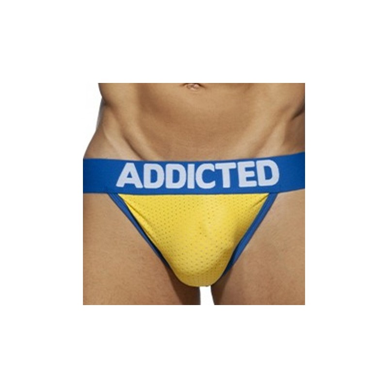 Jockstrap Addicted Dick Up AD817 jaune