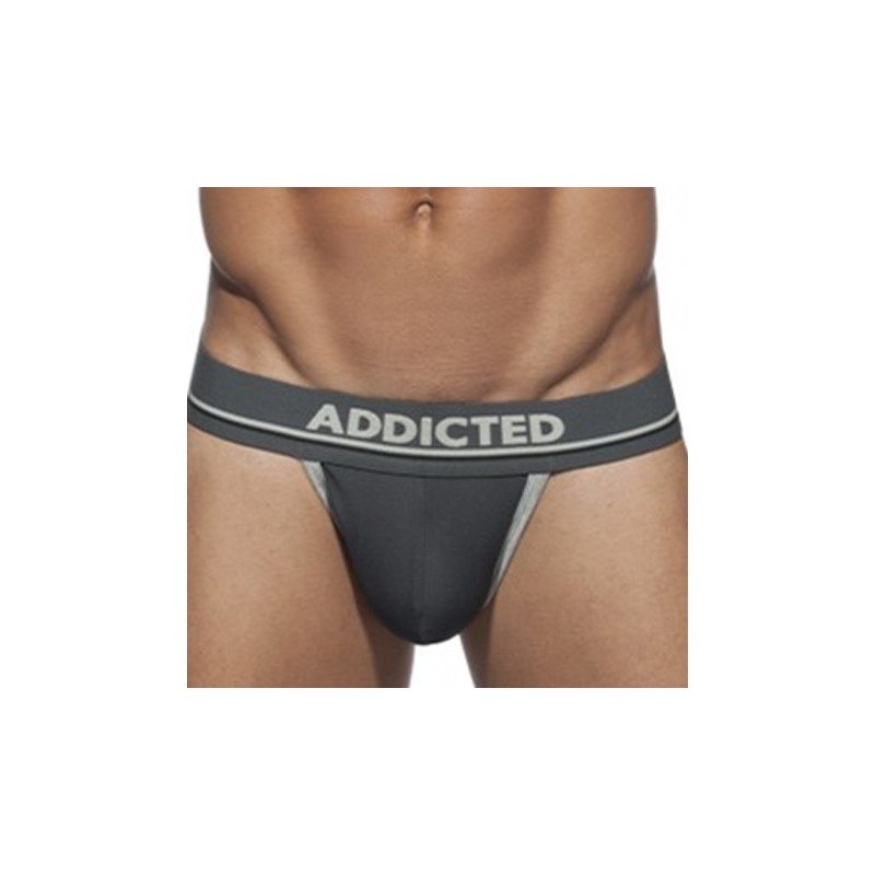 String Sport 09 Thong Addicted charcoal