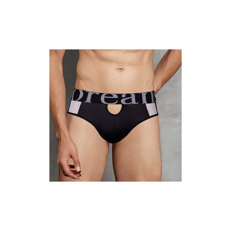 String slip Doreanse Cheeky Brief noir