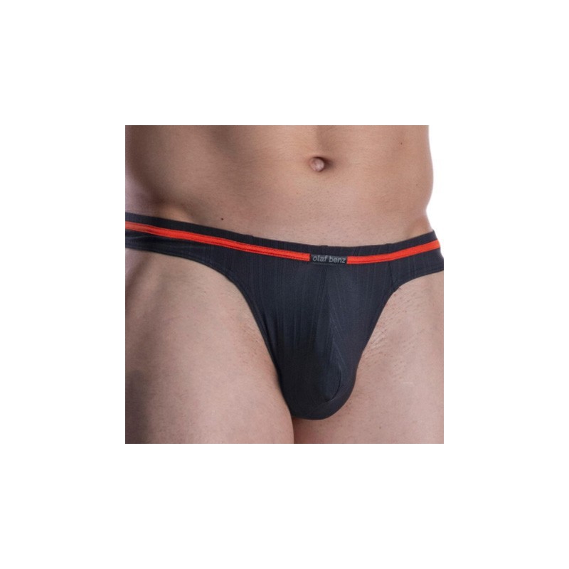 String homme Olaf Benz RED2009 orange/noir