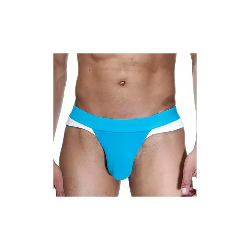 String homme bandeau turquoise