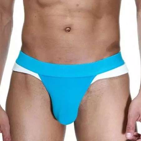 String homme bandeau turquoise